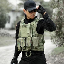 Cyan Ruin камуфляжные тактические жилеты Военная Боевая тренировочная безрукавка Броня защитный жилет армейский амфибия CS штурмовая пластина Перевозчик
