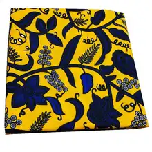 Африканский настоящий воск лучшее качество Голландский Настоящий Воск, в нигерийском стиле Африканский Воск Печать Ткань 6 ярдов/партия