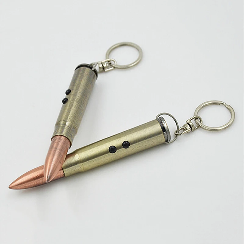 Наружная Самозащита фонарик в форме пули тактическая ручка многофункциональная выживания EDC свет + шариковая + брелок