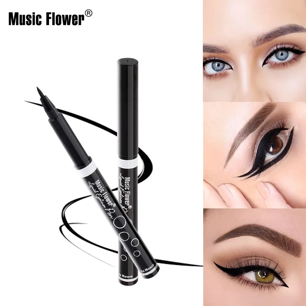 

Black Eyeliner Pencil Waterproof Pen Precision Long-lasting Liquid Eye Liner Smooth Make Up Tools