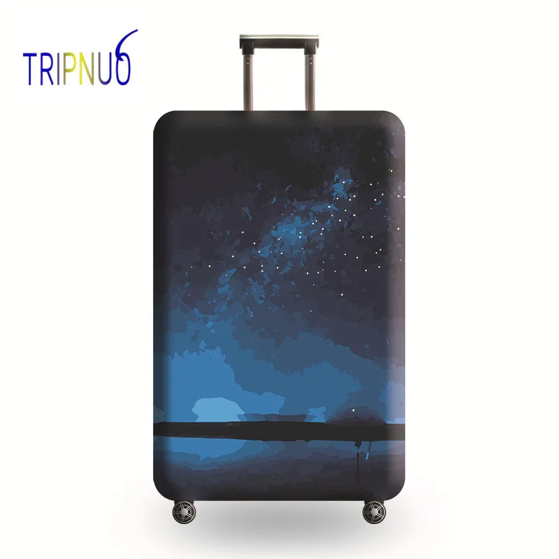 Защитный чехол для багажа TRIPNUO Universe для 19-32 дюймов, Толстый эластичный чехол для костюма, защитный чехол, аксессуары для путешествий