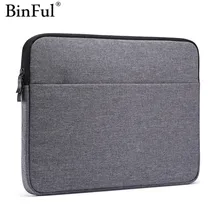 Binful для Macbook 11, 12, 13, 15 дюймов, 15,6 дюймов, нейлоновая сумка для ноутбука, чехол для Apple Mac book Air Pro retina 13,3 15,4 Touch Bar