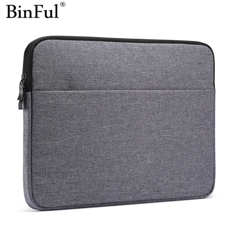 

Binful For Macbook 11 12 13 15 inch, 15.6'' Nylon Laptop Bag Sleeve Pouch for Apple Mac book Air Pro Retina 13.3 15.4 Touch Bar