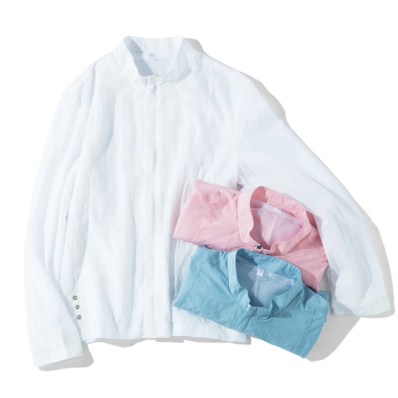 2019 летние велосипедные Jaket UPF30 + велосипед плащ UV Cut Одежда Легкая куртка Для