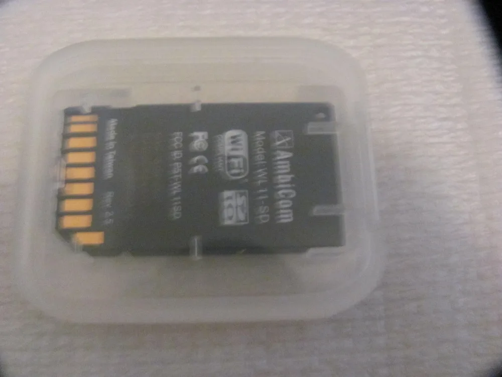 

wireless adapter for Ambicom Wifi SDIO Card 802.11B Model: WL11-SD