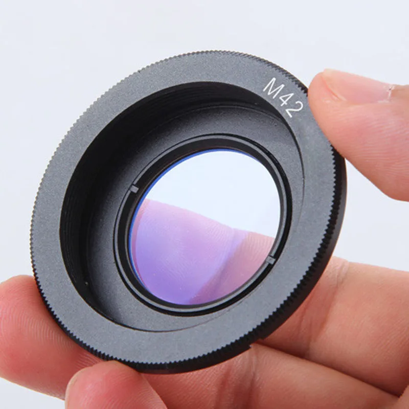 Переходное кольцо объектива для M42 объектив Nikon адаптер конвертер с бесконечным