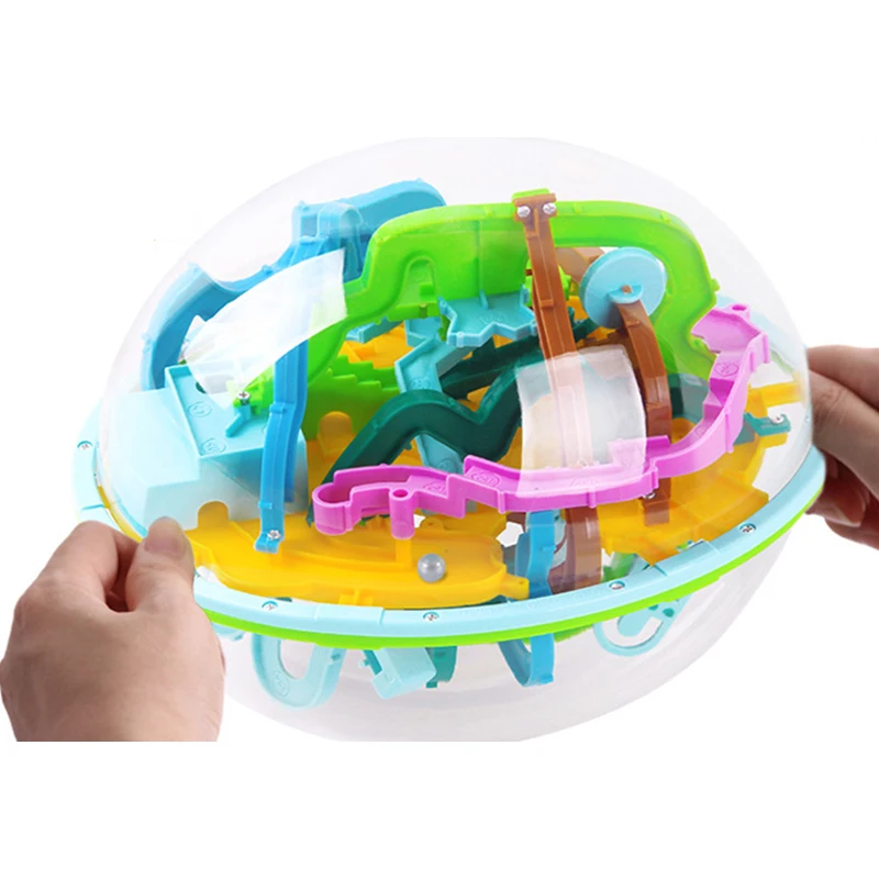 

3D Ball Maze Puzzle Labyrinth Magic Intellect Maze Ball Perplexus Intelligence Educational Games for Children Toys 299 Steps