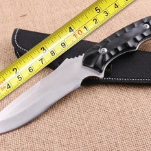 2 варианта! Походные тактические ножи с фиксированным клинком, 5Cr15Mov лезвие алюминиевая рукоятка нож для выживания, охотничий нож