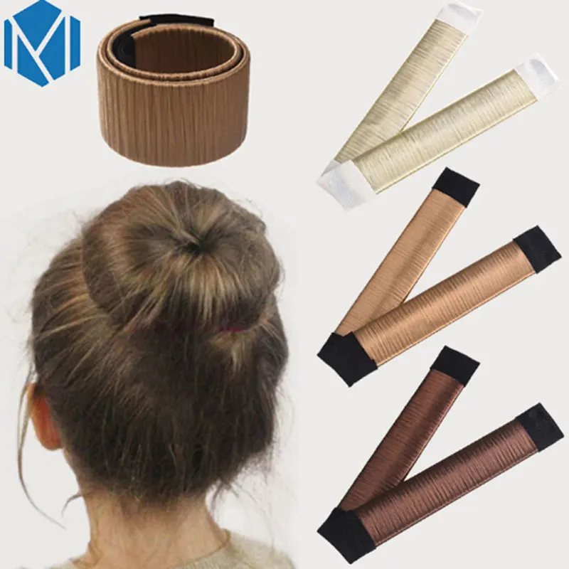 M Mism 15cm 5 9inch Magic Hair Styling Multi Function Hair Donut