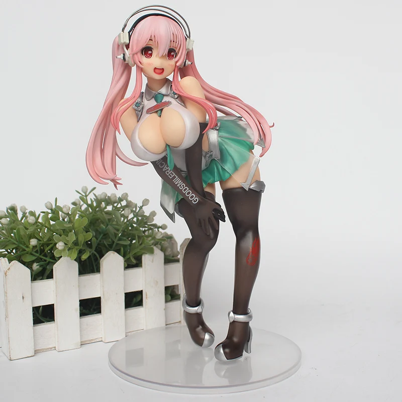 Аниме сексуальные девушки SUPERSONICO ПВХ фигурка Супер Sonico Racing girl Ver. Коллекционная модель игрушки