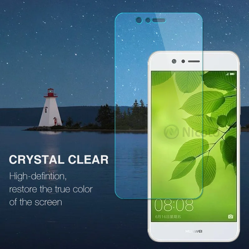 2Pcs Glass Film On Phone For Huawei Honor 8X 10 6X Screen Protector for Huawei Nova 2Plus 3i honor View 10 8X MAX Tempered Glass (5)