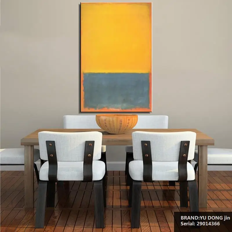 Классическая картина маслом Mark Rothko натюрморт рисование художественный спрей без