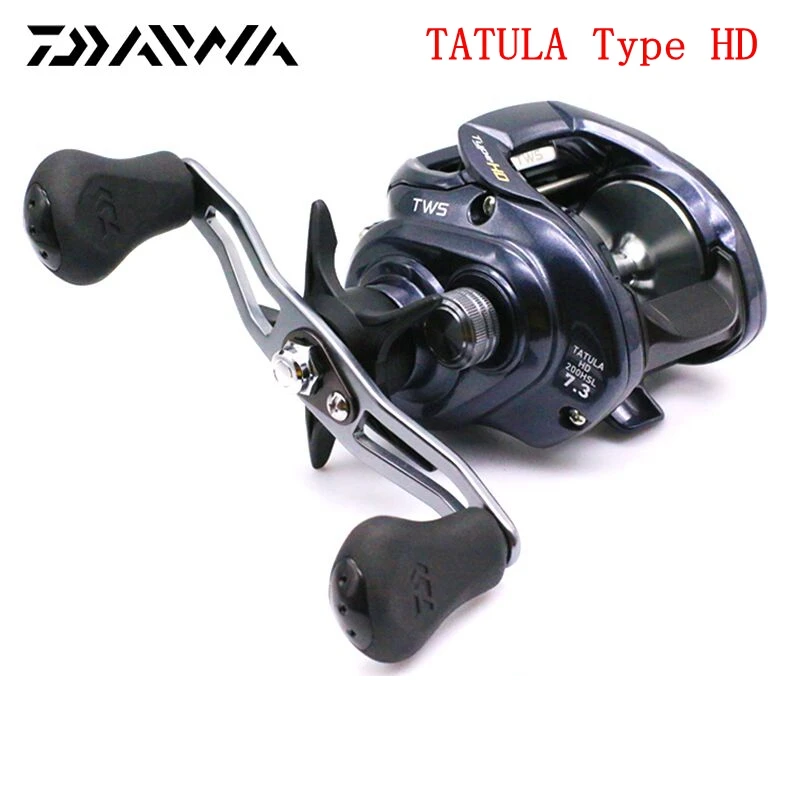 100% оригинальная DAIWA TATULA HD TYPE 200 2CRBB + 5BB 1RB Низкопрофильная Рыболовная катушка для