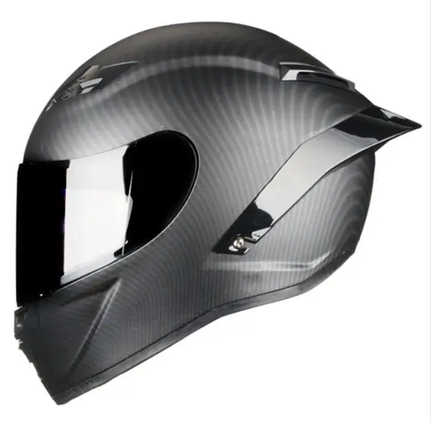 

safe Motorcycle Helmet Full Face Carbon Racing Helmet Casco Moto Casque Moto Off Road DOT approved Drui Moto Downhill hat helemt