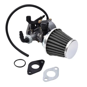 

19mm PZ19 Hand Choke Carburetor Carb Intake Pipe Air Filter Fuel Filter 50cc 70cc 90cc 110cc 125cc For Taotao Sunl Quad ATV