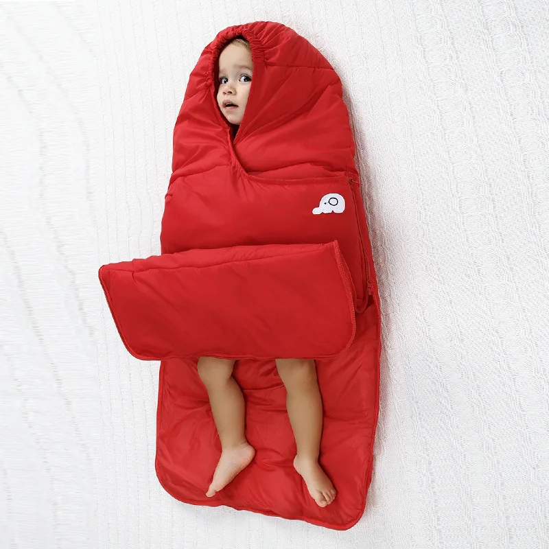 

Autumn winter children's receiving blankets Baby sleeping bag anti-kick quilt Newborn baby multi-functional sleeping bag 7S907