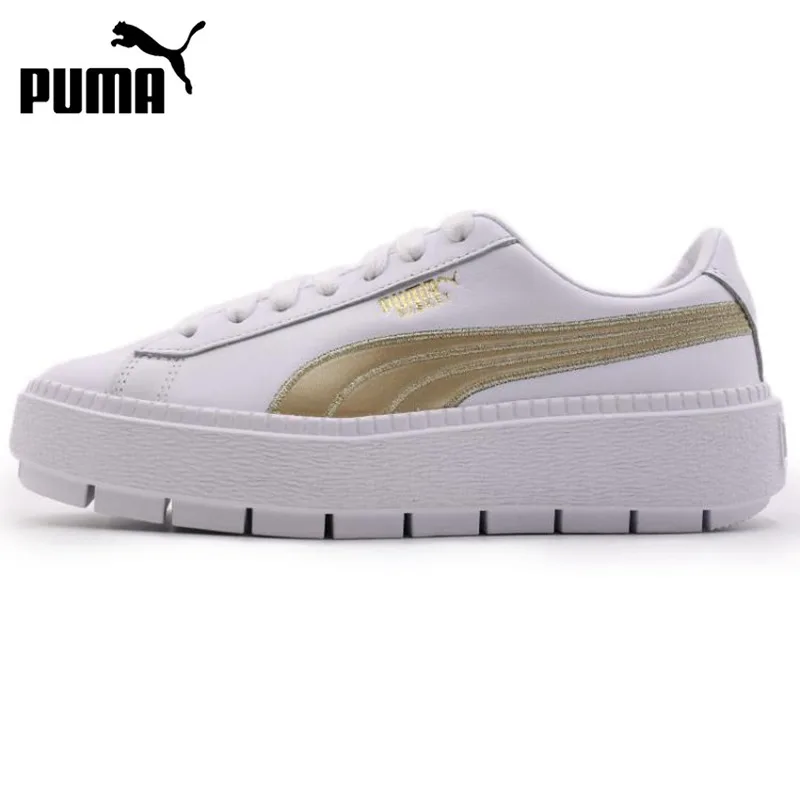 

Original New Arrival PUMA Platform Trace Varsity Women's Skateboarding Shoes Sneakers