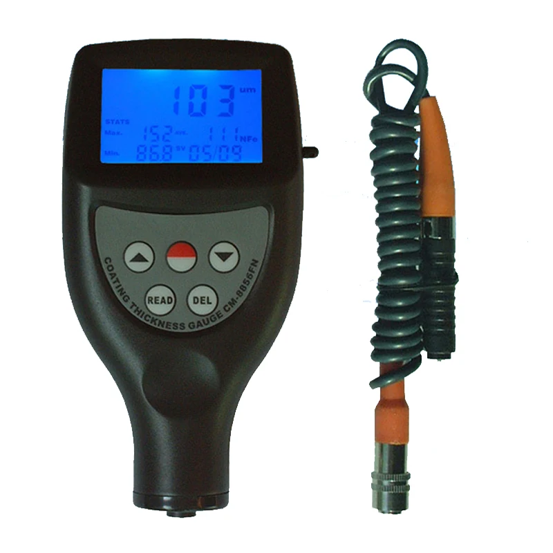 Split Coating Thickness Gauge LCD display film thickness gauge Aluminum