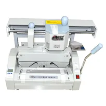 hot melt glue binding machine DC 30 Desktop comb glue book binder machine booklet maker 110V