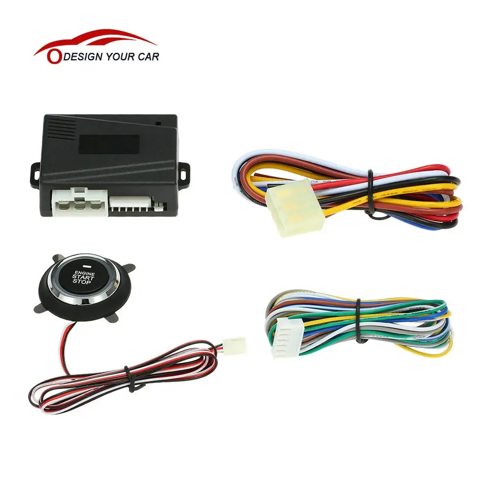 

Car Engine Push Start Stop Button Auto Ignition Remote Starter for Toyota Ford Peugeot 307 Mercedes Volkswagen Mazda 3 Passat B6