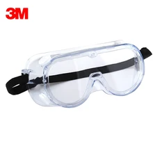 3 м 1621 защитные очки анти химической всплеск очки регулируемое налобное крепление защитные очки Анти-туман ударопрочность линзы для глаз