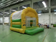 smile face party jumper bouncer for kids Inflatable bouncer with air blower
