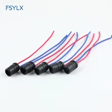 FSYLX T10 разъем T15 W5W 194 168 501 светодиодный Разъем T10 держатель лампы Кабель светодиодный T10 W5W разъем лампы удлинитель Разъем Держатель разъемы