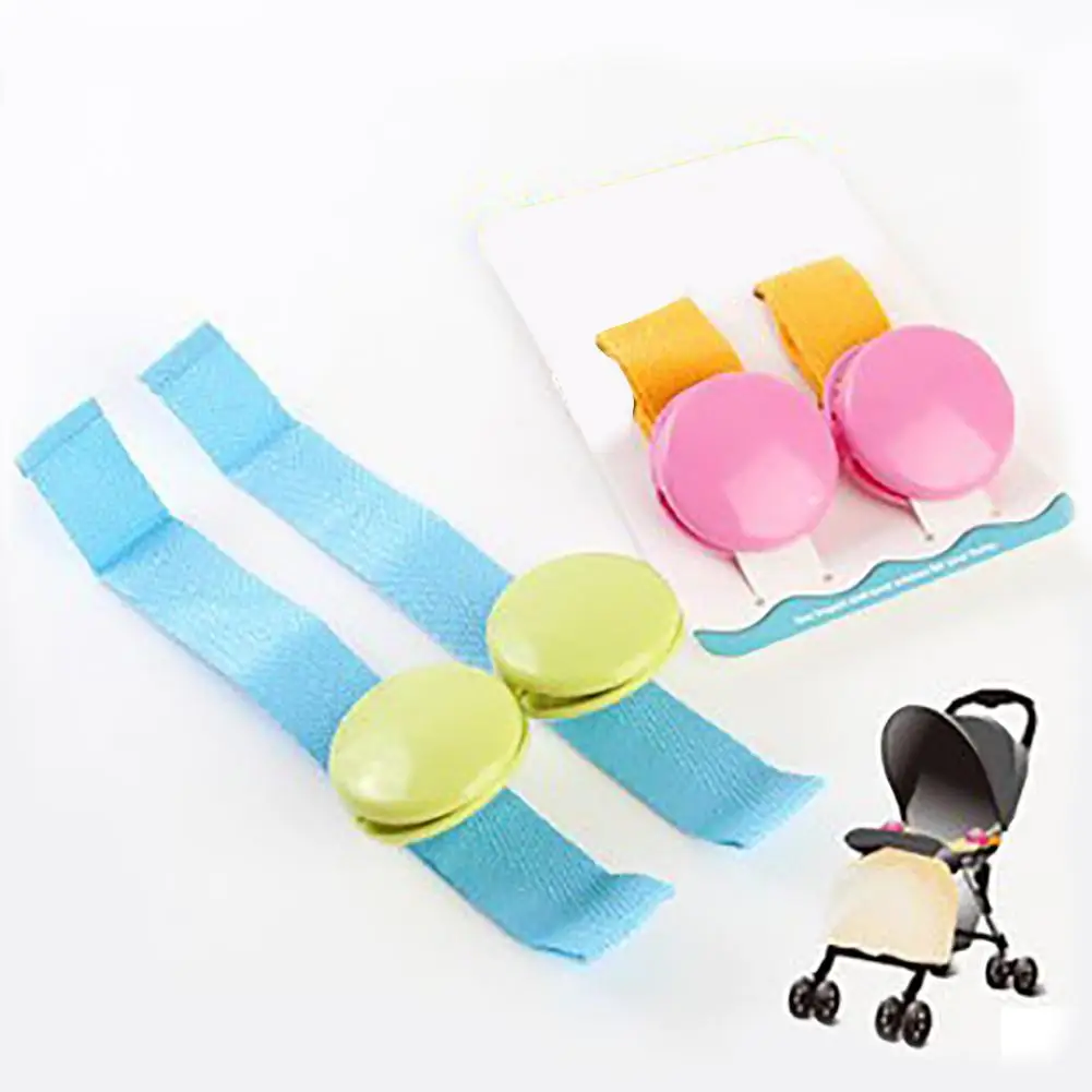

2Pcs Baby Stroller Quilt Blanket Clip Car Seat Cover Clamp Pram Toy Hook Holder Clip Hook Cover Blanket Mosquito Net Clips