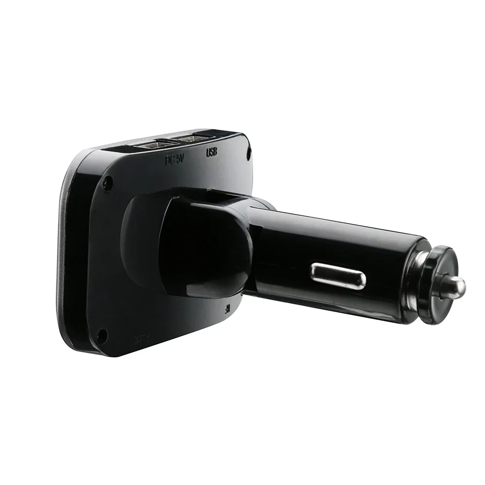 12 V-24 V Беспроводной Bluetooth FM передатчик модулятор Автомобильный комплект MP3 плеер Dual USB Зарядное устройство Поддержка SD/MMC кард-аудио приемник