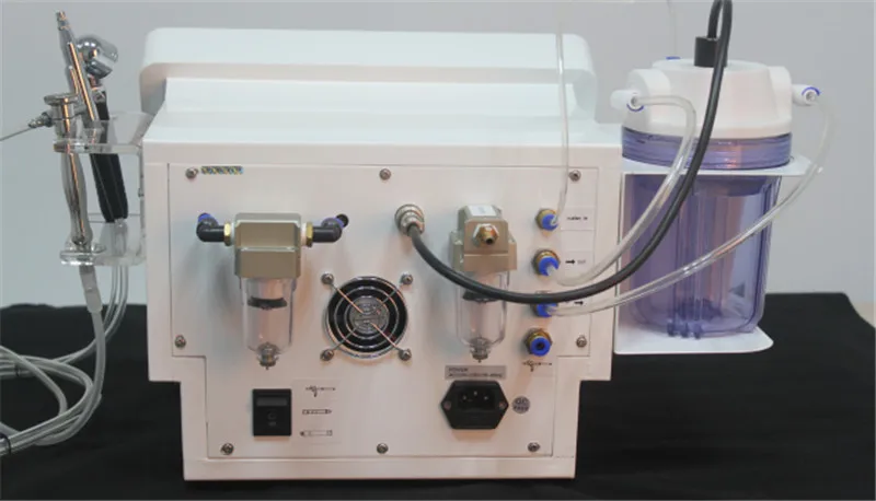  3in1 Portable Diamond Microdermabrasion Facial Machine Oxygen Bubbles Water Aqua Dermabrasion Peeli