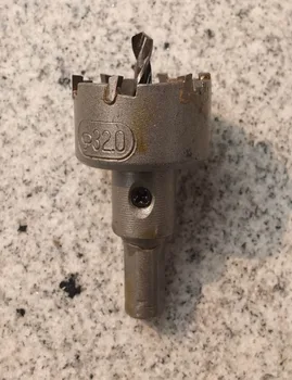

32MM Tungsten Carbide tipped Stainless Steel Sheet Cutter Core Drill Bit (10MM shank)