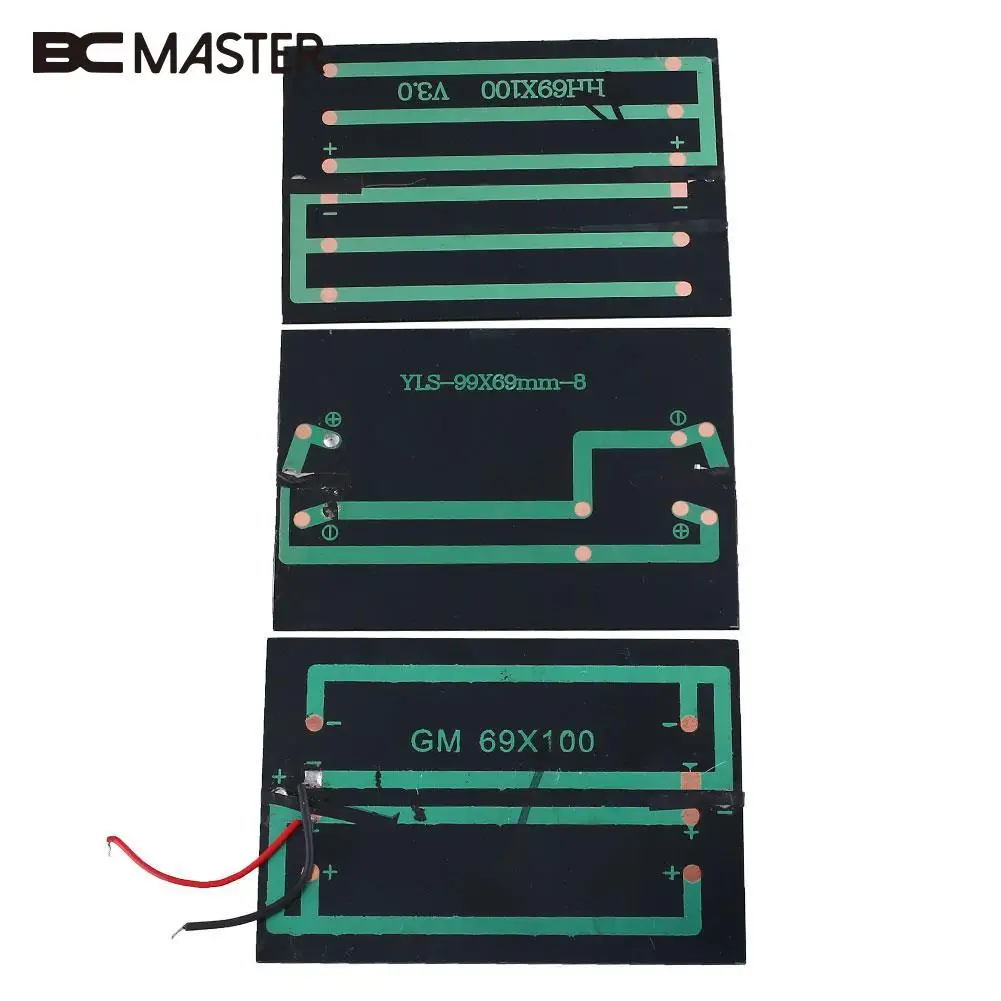 BCMaster новый 5 в 160ма солнечная панель батарея зарядное устройство модуль DIY Сотовый