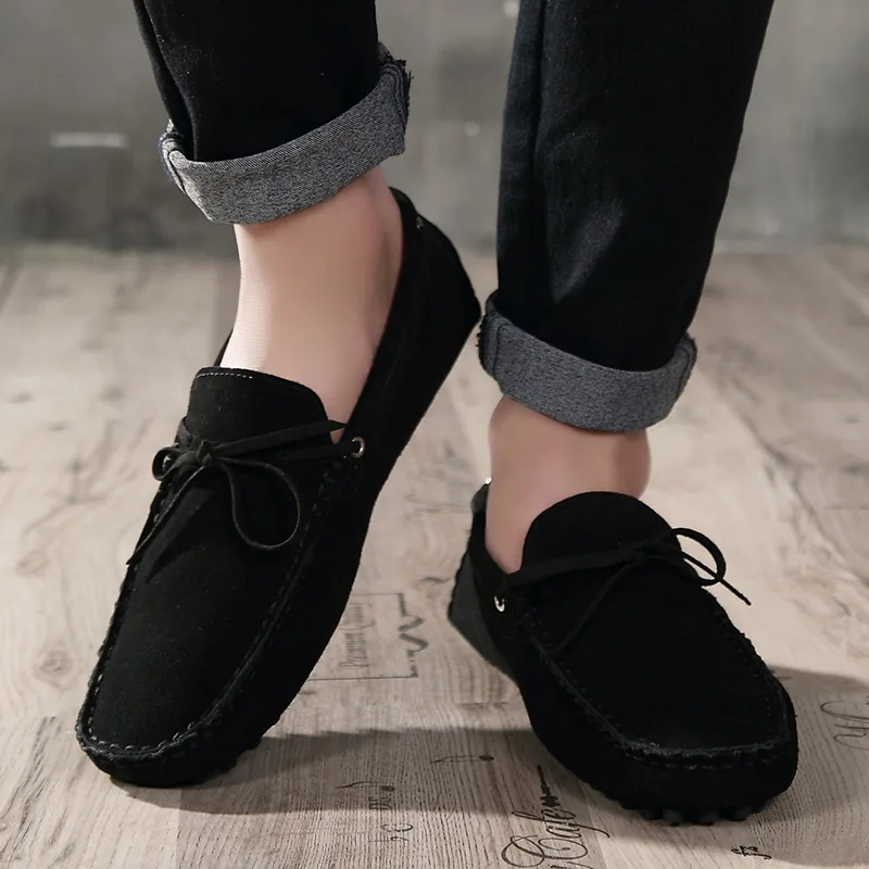 2019 New Men Casual Shoes fashion summer Men Loafers Moccasin Shoes Men Flats plus size Slip On boat shoes men vulcanize shoes