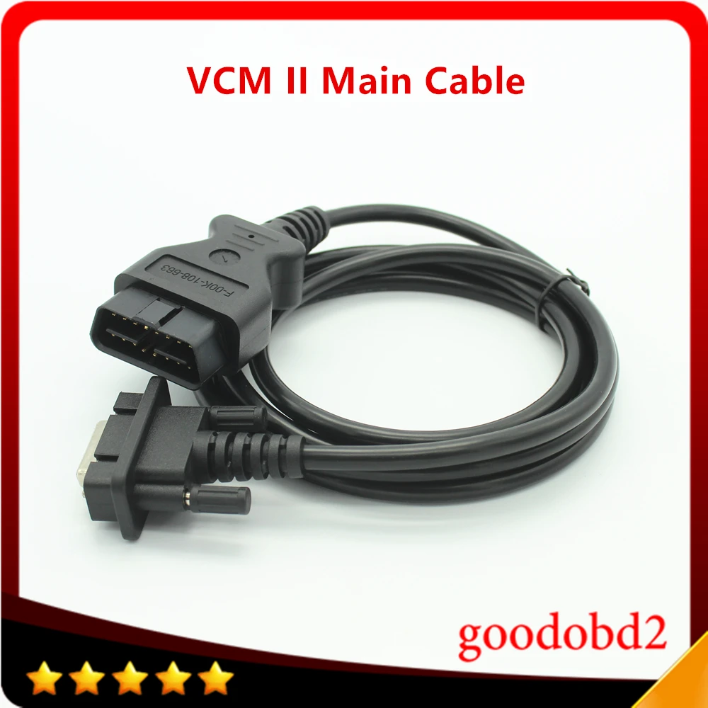 Кабель VCM VCM2 16 контактный кабель 2 OBD2 Диагностического Интерфейса|obd2 cable|interface