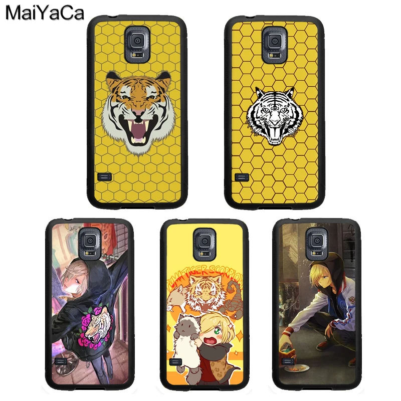 

MaiYaCa Yuri Plisetsky Tiger Yuri on ICE Case For Samsung Galaxy S4 S6 S7 Edge S8 S9 S10 Plus Lite Note 9 8 5 4 TPU Cover Coque