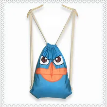 10 шт./лот) размер 37x46 см лучшее качество холст рюкзак drawstring животного