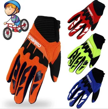 

New 3-12 Years Old Kids MotorcycleCycling Gloves Skate Sports Riding Road Mountain Bike Gloves for Boys and Girls