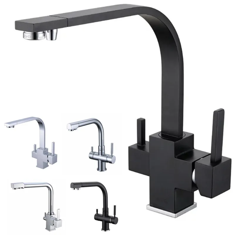 reverse osmosis black faucet