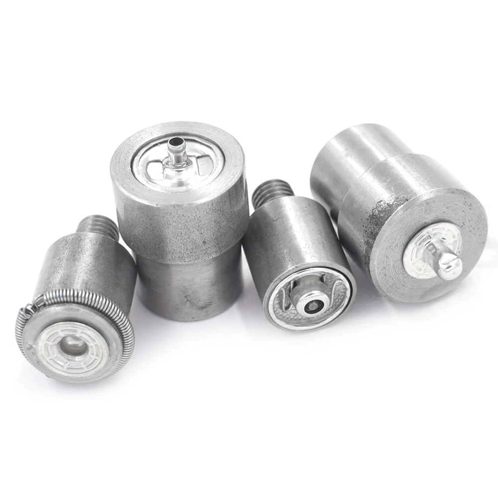 8/10/12.5/15 mm Snaps Die Metal Buckle Installation Rivets Eyelets Metal Press Machine Dies Button Installation Tools 4