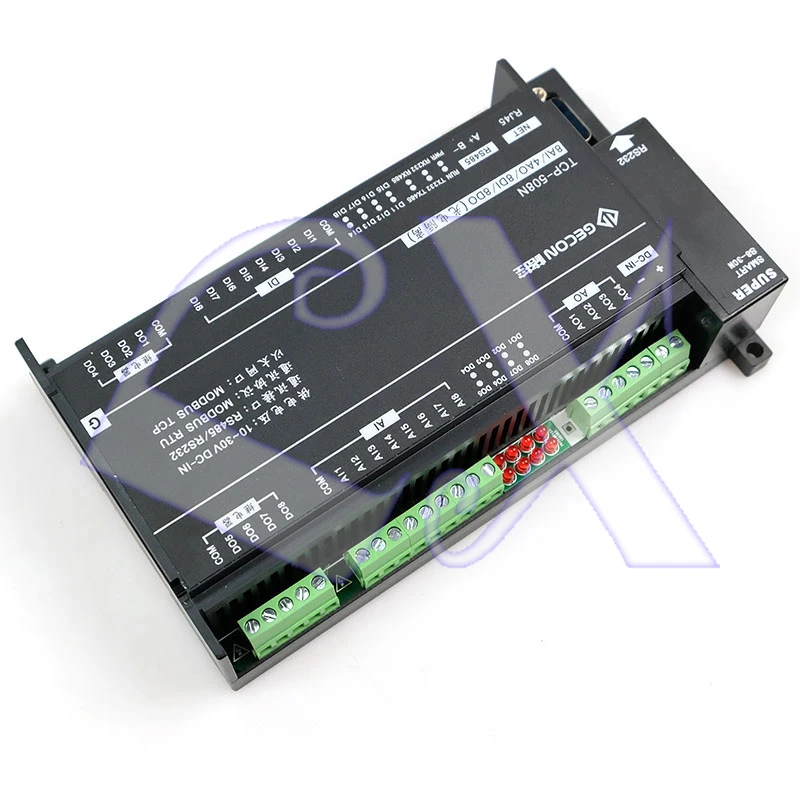 8AI аналоговый вход 4AO выход 8DI переключатель 8DO реле Ethernet IO модуль RS485 RS232 MODBUS TCP &