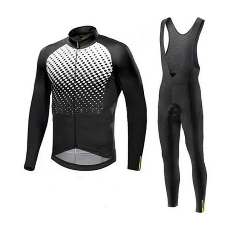 

SPTGRVO LairschDan men's mavic breathable cycling jersey autumn long suit mountain bike clothing kit gel pad mtb clothes set