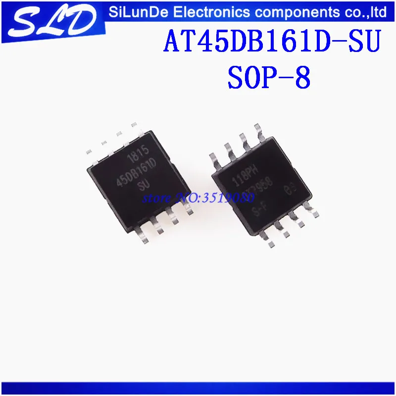 Бесплатная доставка 20 шт./лот AT45DB161D-SU AT45DB161D 45DB161D SOP8 СОП-8 новое и оригинальное в
