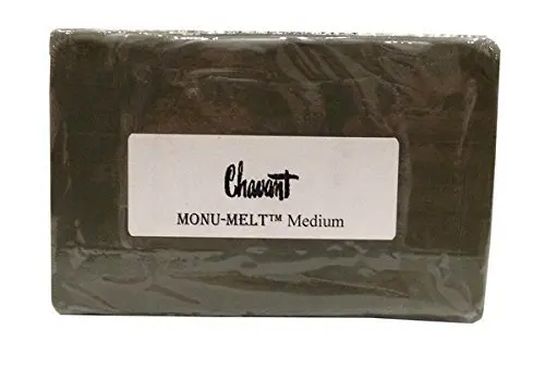 

Chavant MONU MELT Oil Based Meltable Professional Fine Art Sculpting Modeling Clay Sulfur Free Non-Toxic Non-Drying Reusable 2lb