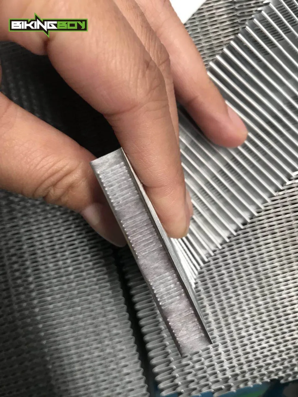 BIKINGBOY radiador del motor para SUZUKI GSXR GSX-R 1000, 2005 de 2006 K5 K6 de enfriamiento de agua de enfriador de aluminio Core