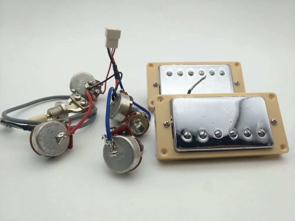Гитарные пикапы Alnico5 LP 59 электрогитара Humbucker с жгутом проводов гитарные