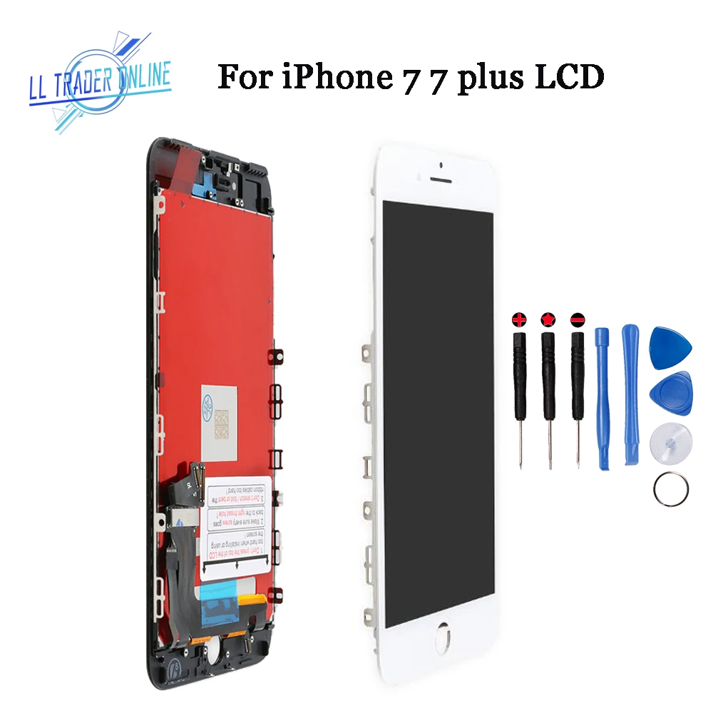 

LL TRADER AA Quality LCD Display Screen For iPhone 7 7 Plus Screen Pantalla LCD Touch Replacement Black/White Assembly Digitizer