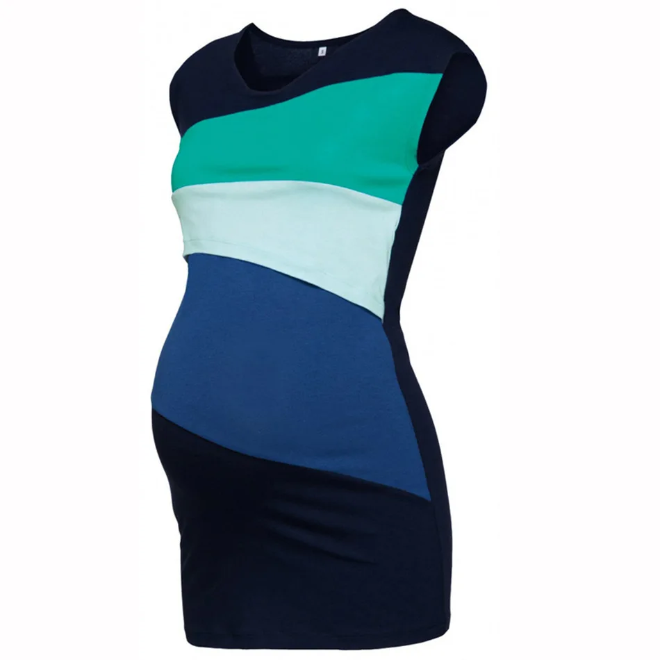 3XL Maternity Nursing Tops Breastfeeding T-shirts For Pregnant Women Lactation Clothes Sleeveless Feeding Vest Pregnancy Tees (6)