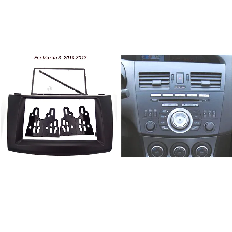 Free shipping good quality Car refitting DVD frame,DVD panel,Dash Kit,Fascia,Radio Frame,Audio frame For Mazda 3 2010-2013 2DIN Free shipping good quality Car refitting DVD frame,DVD panel,Dash Kit,Fascia,Radio Frame,Audio frame For Mazda 3 2010-2013 2DIN