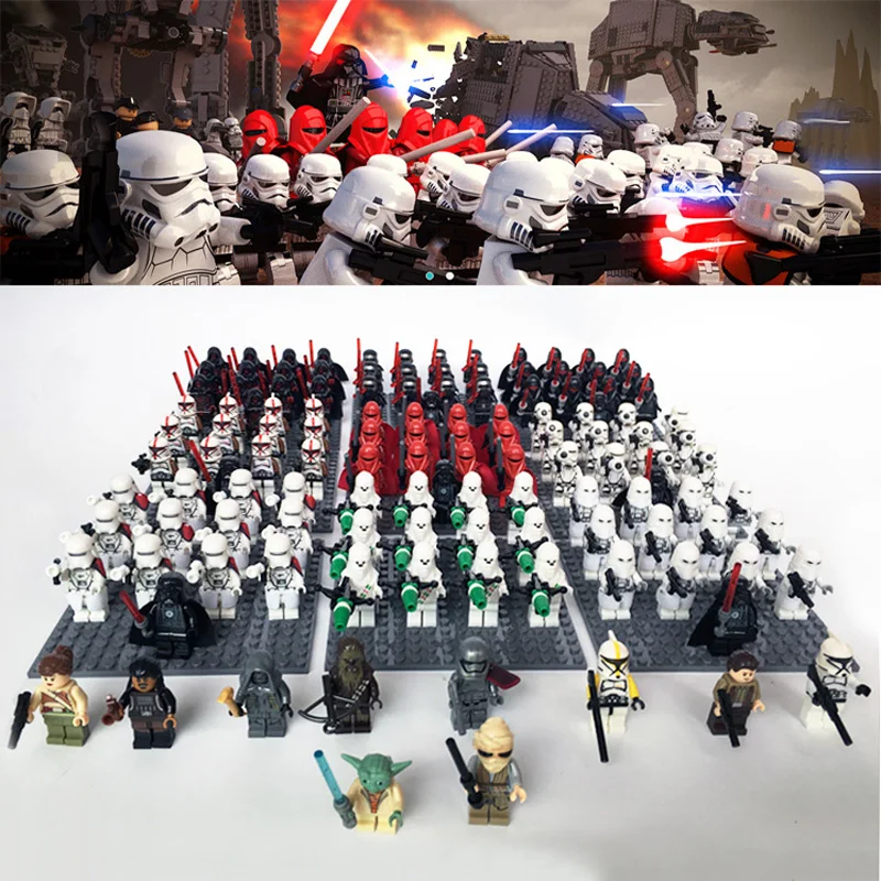 

STAR WARS Imperial Shoretrooper Hovertank Death Trooper SNOWTROOPER compatible Brick block kids toys 13Pcs/Lot