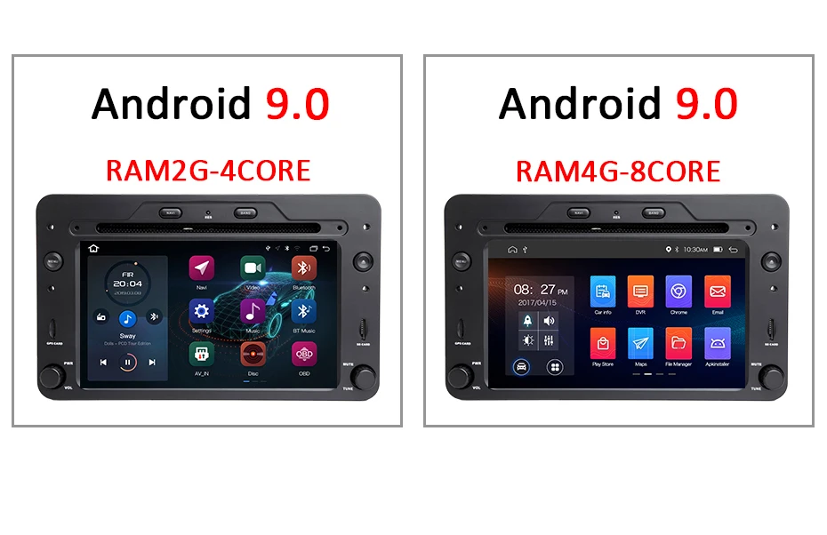 Best DSP Android 9.0 4G RAM 64G ROM DVD Player For Alfa Romeo Spider Alfa Romeo 159 Brera 159 Sportwagon Navigation Radio GPS Stereo 5